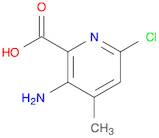 3-amino-6-chloro-4-methylpyridine-2-carboxylic acid