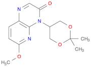 4-(2,2-Dimethyl-1,3-Dioxan-5-Yl)-6-Methoxypyrido[2,3-B]Pyrazin-3(4H)-One