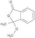1(3H)-Isobenzofuranone, 3-methoxy-3-methyl-