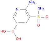 6-Amino-5-sulfamoylpyridine-3-boronic acid