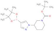 tert-butyl3-[4-(tetramethyl-1,3,2-dioxaborolan-2-yl)-1H-pyrazol-1-yl]piperidine-1-carboxylate