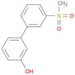 3-(3-methylsulfonylphenyl)phenol