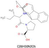 L-Proline, 1-[N-[(9H-fluoren-9-ylmethoxy)carbonyl]-L-isoleucyl]-