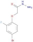 2-(4-Bromo-2-fluorophenoxy)acetohydrazide