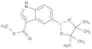 3-(Methoxycarbonyl)indole-5-boronic acid pinacol ester