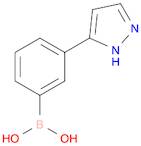 [3-(1H-pyrazol-3-yl)phenyl]boronic acid