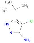1H-Pyrazol-3-amine, 4-chloro-5-(1,1-dimethylethyl)-