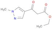 Ethyl 3-(1-methyl-1H-pyrazol-4-yl)-3-oxopropanoate