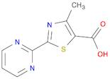 4-Methyl-2-pyrimidin-2-yl-1,3-thiazole-5-carboxylic acid