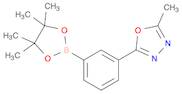 2-Methyl-5-[3-(4,4,5,5-tetramethyl-1,3,2-dioxaborolan-2-yl)phenyl]-1,3,4-oxadiazole