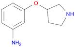 3-pyrrolidin-3-yloxyaniline