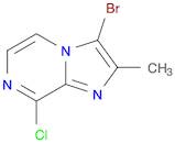 3-Bromo-8-chloro-2-methyl-imidazo[1,2-a]pyrazine