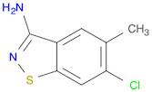 6-Chloro-5-methylbenzo[d]isothiazol-3-amine