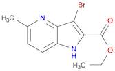 3-Bromo-5-methyl-4-azaindole-2-carboxylic acid ethyl ester