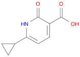 6-cyclopropyl-2-oxo-1,2-dihydro-3-pyridinecarboxylic acid