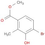 4-Bromo-3-hydroxy-2-methylbenzoic acid methyl ester