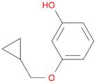 3-(cyclopropylmethoxy)phenol