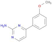 4-(3-methoxyphenyl)pyrimidin-2-amine