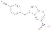Benzonitrile, 4-[(6-nitro-1H-indol-1-yl)methyl]-