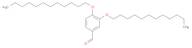 Benzaldehyde, 3,4-bis(dodecyloxy)-