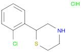 2-(2-Chlorophenyl) thiomorpholine, HCl