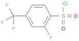 2-Fluoro-4-(trifluoromethyl)benzene-1-sulfonyl chloride