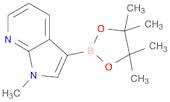 1-methyl-3-(tetramethyl-1,3,2-dioxaborolan-2-yl)-1H-pyrrolo[2,3-b]pyridine