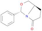 3H,5H-Pyrrolo[1,2-c]oxazol-5-one, tetrahydro-3-phenyl-, (3S,7aR)-