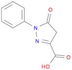 1H-Pyrazole-3-carboxylic acid, 4,5-dihydro-5-oxo-1-phenyl-