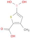 5-Borono-3-methylthiophene-2-carboxylic acid