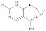 2-Chloro-4-(cyclopropylamino)pyrimidine-5-carboxylic acid