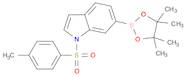 1-[(4-Methylbenzene)sulfonyl]-6-(tetramethyl-1,3,2-dioxaborolan-2-yl)-1H-indole