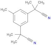 2-[3-(2-cyanopropan-2-yl)-5-methylphenyl]-2-methylpropanenitrile