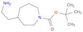tert-butyl4-(2-aminoethyl)azepane-1-carboxylate