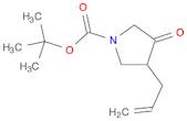 1-Pyrrolidinecarboxylic acid, 3-oxo-4-(2-propenyl)-, 1,1-dimethylethylester