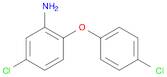 Benzenamine, 5-chloro-2-(4-chlorophenoxy)-
