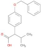 Benzeneacetic acid, a-(1-methylethyl)-4-(phenylmethoxy)-