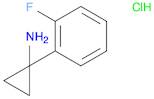 1-(2-fluorophenyl)cyclopropan-1-amine hydrochloride