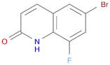 6-Bromo-8-fluoroquinolin-2(1H)-one