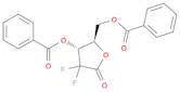 D-erythro-Pentonic acid, 2-deoxy-2,2-difluoro-, g-lactone,3,5-dibenzoate