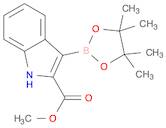 methyl 3-(4,4,5,5-tetramethyl-1,3,2-dioxaborolan-2-yl)-1H-indole-2-carboxylate