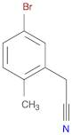 2-(5-bromo-2-methylphenyl)acetonitrile