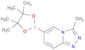 3-Methyl-6-(4,4,5,5-tetramethyl-1,3,2-dioxaborolan-2-yl)-1,2,4-triazolo[4,3-a]pyridine