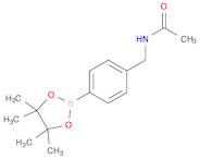 N-{[4-(tetramethyl-1,3,2-dioxaborolan-2-yl)phenyl]methyl}acetamide