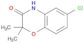 2H-1,4-Benzoxazin-3(4H)-one, 6-chloro-2,2-dimethyl-