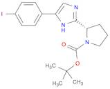 (S)-tert-Butyl 2-(5-(4-iodophenyl)-1h-imidazol-2-yl)pyrrolidine-1-carboxylate