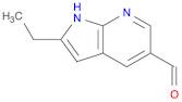 2-Ethyl-1H-pyrrolo[2,3-b]pyridine-5-carbaldehyde
