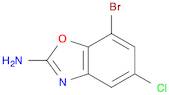 7-Bromo-5-chlorobenzo[d]oxazol-2-amine