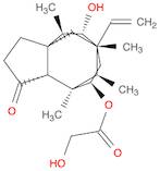 Acetic acid, hydroxy-,(3aS,4R,5S,6S,8R,9R,9aR,10R)-6-ethenyldecahydro-5-hydroxy-4,6,9,10-tetrame...