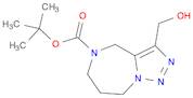 3-Hydroxymethyl-7,8-dihydro-4h,6h-1,2,5,8a-tetraaza-azulene-5-carboxylic acid tert-butyl ester